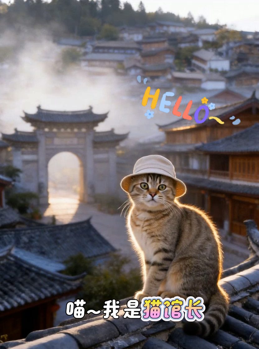 猫咪旅行 Vlog——丽江